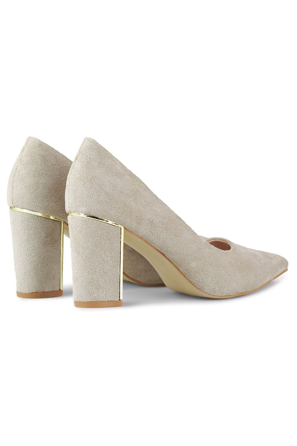 Block heel pumps model 190050