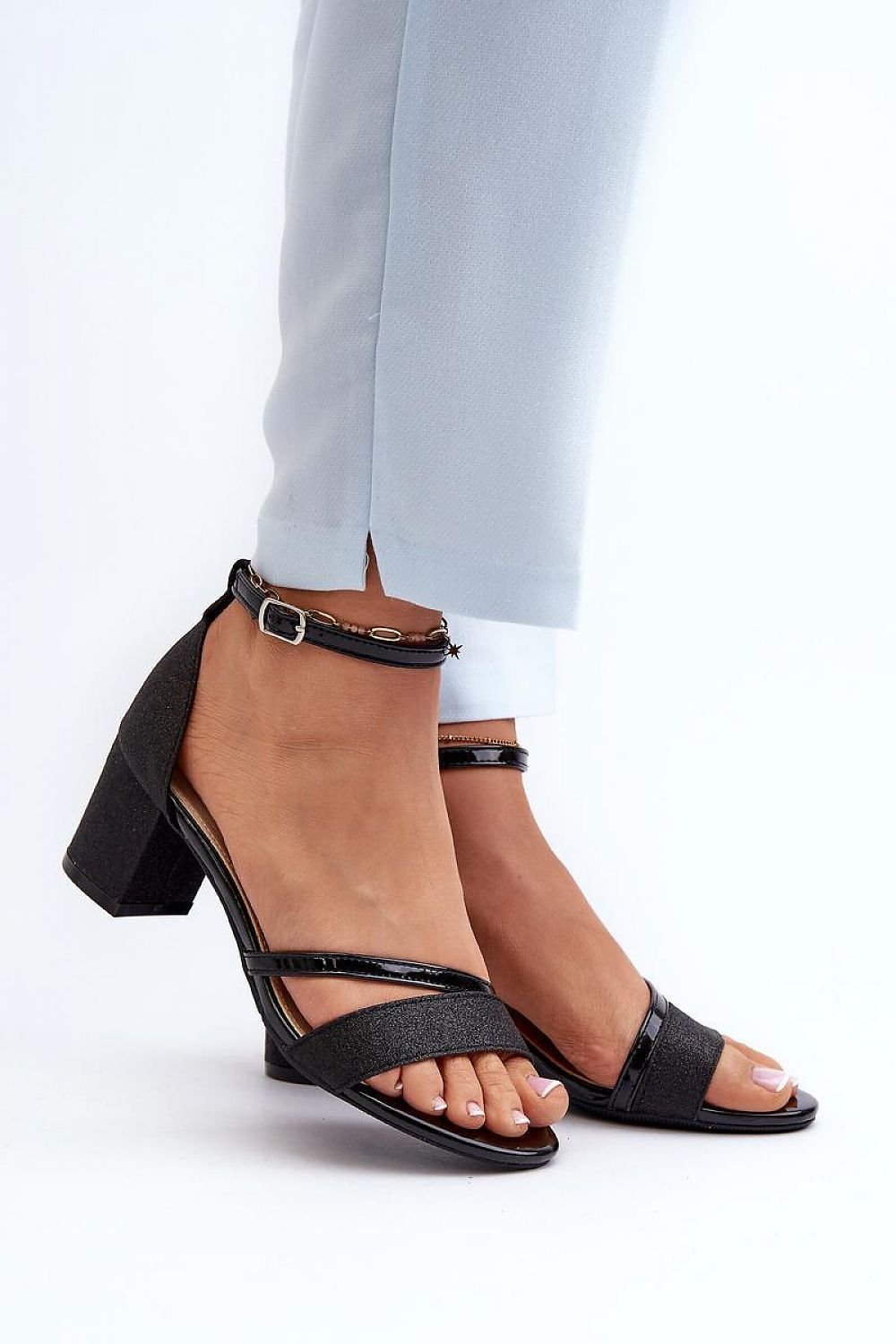Heel sandals model 196654