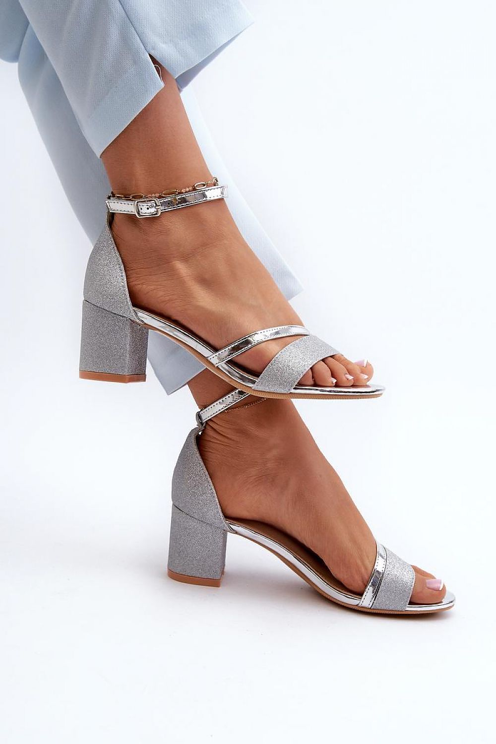 Heel sandals model 196654