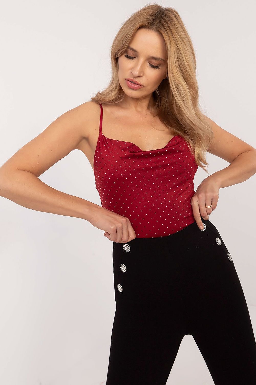 Strap Blouse 203346