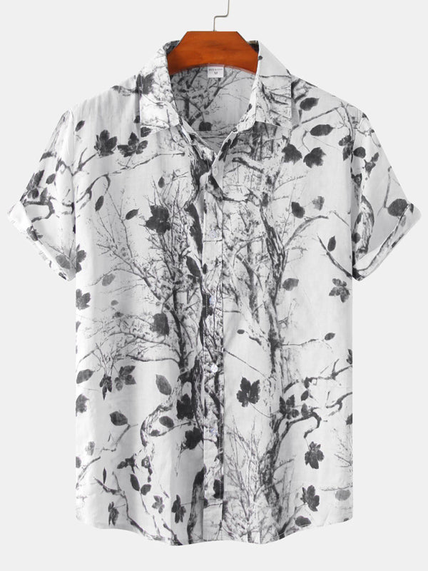 Men's Floral Short Sleeve Shirts
