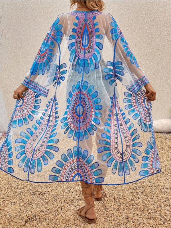 New Beach Lace Cardigan Bikini Swimsuit Cover-Up