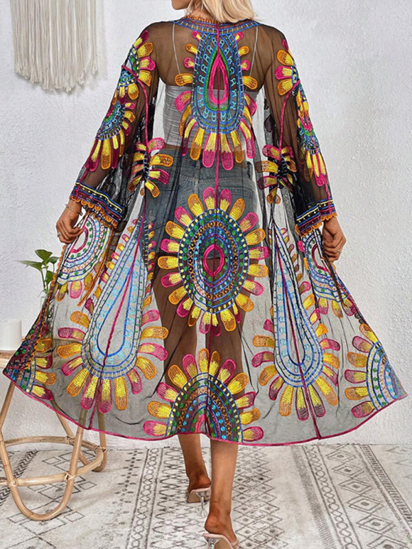 New Beach Lace Cardigan Bikini Swimsuit Cover-Up