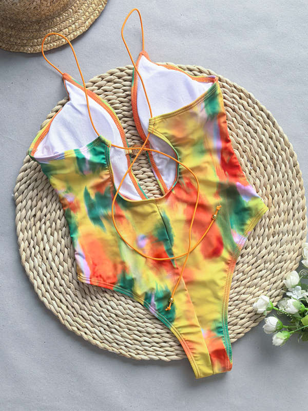 Women's Fashion Sexy Lace-up Hollow Swimsuit