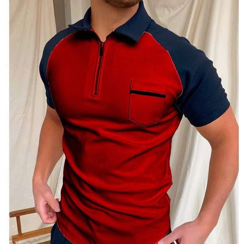 Men's Polo Quick Dry Performance Tactical Pique Jersey Golf Shirt