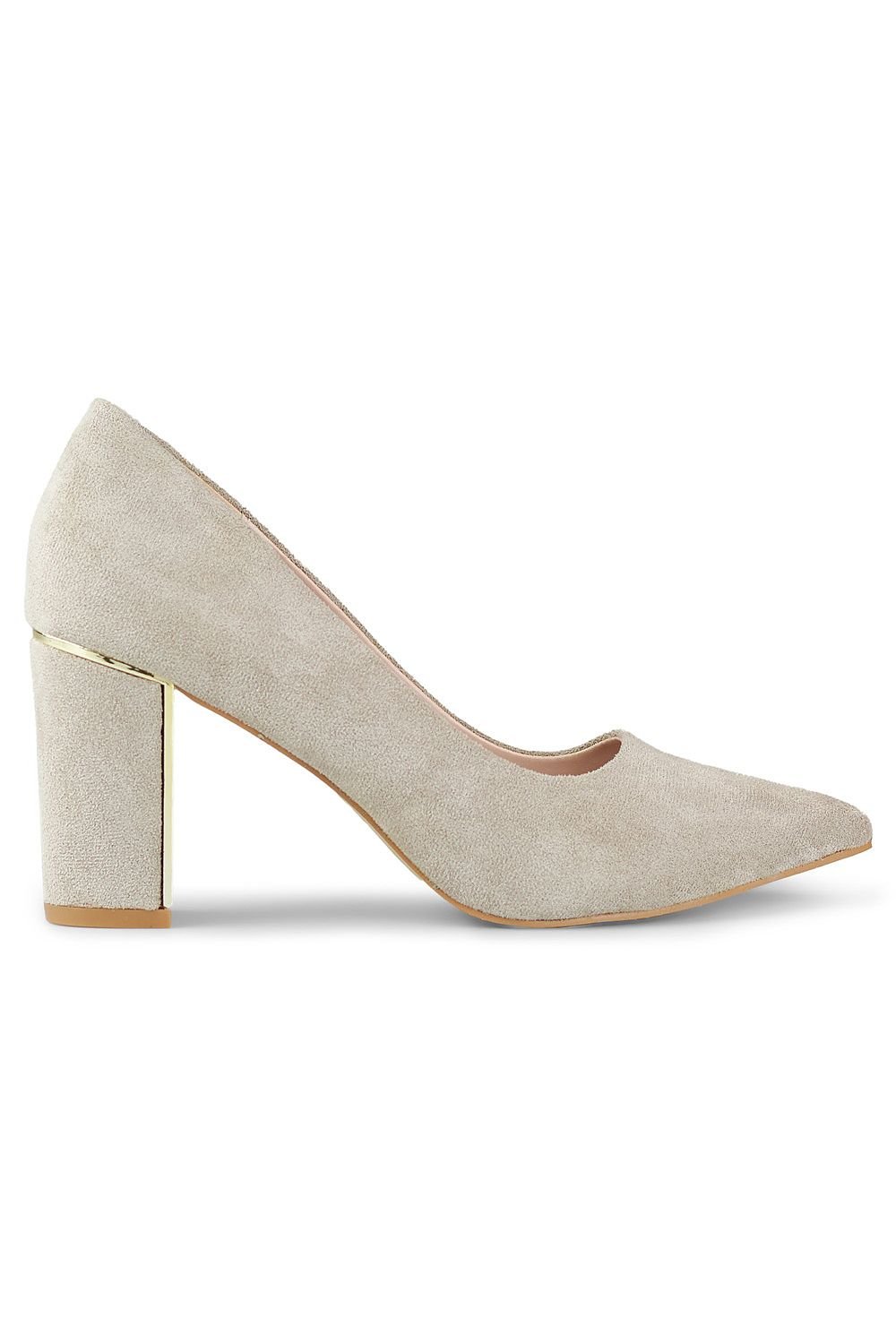 Block heel pumps model 190050