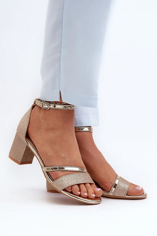 Heel sandals model 196654