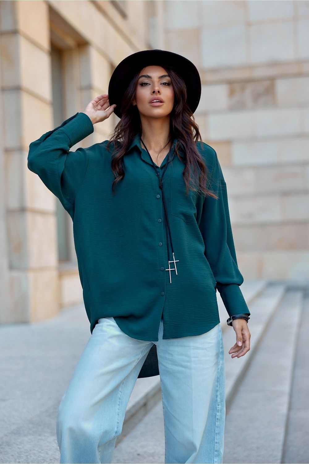 Long sleeve shirt model 201522 Roco Fashion