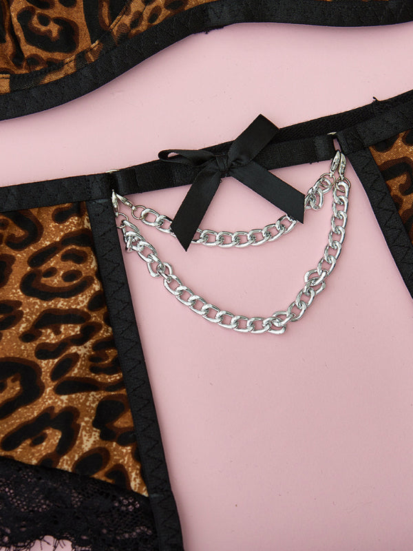 Women's Sexy Lace Mesh Lingerie Set
