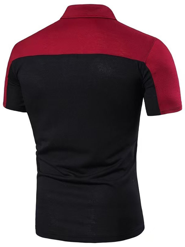 Men's Polo Quick Dry Performance Tactical Pique Jersey Golf Shirt