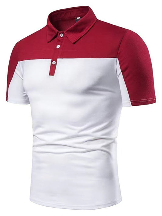 Men's Polo Quick Dry Performance Tactical Pique Jersey Golf Shirt