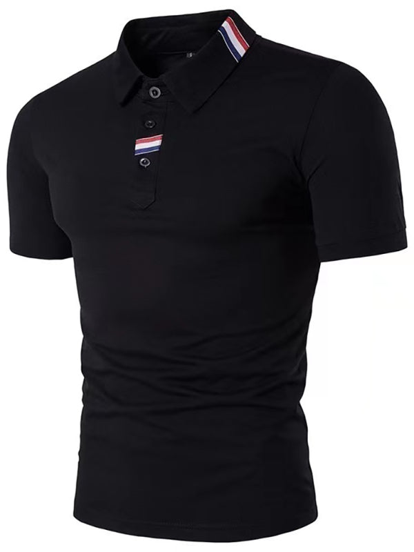 Men's Polo Quick Dry Performance Tactical Pique Jersey Golf Shirt