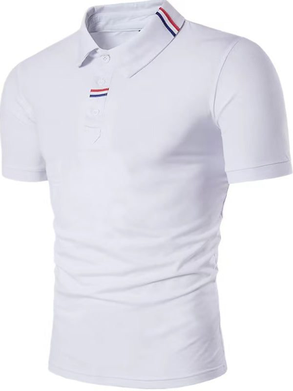 Men's Polo Quick Dry Performance Tactical Pique Jersey Golf Shirt