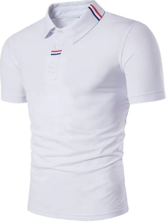 Men's Polo Quick Dry Performance Tactical Pique Jersey Golf Shirt
