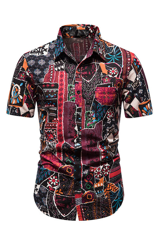 Men's Printed Short Sleeve Shirts