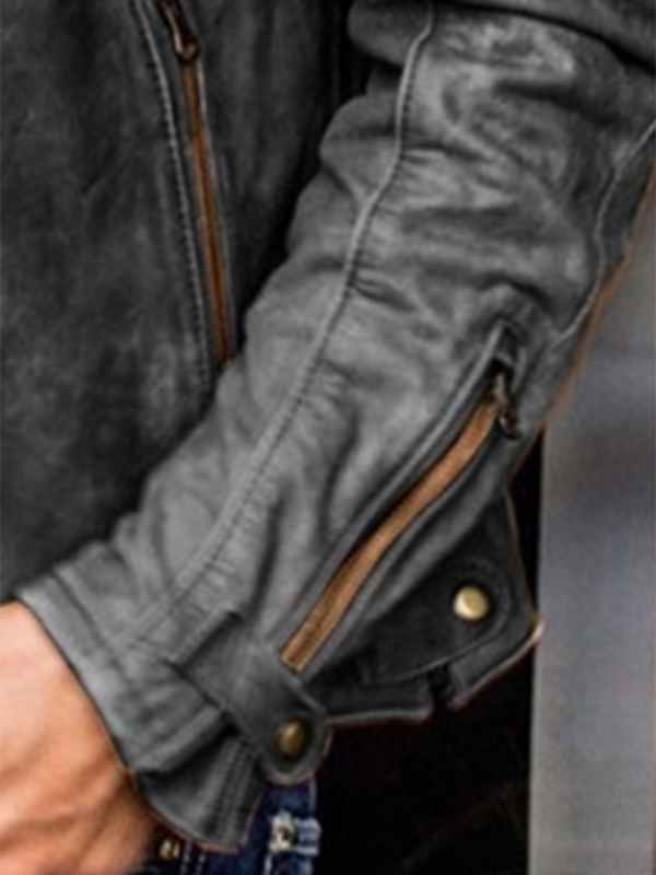 Men's PU Leather Jacket