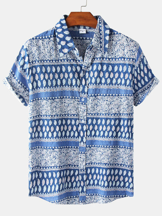 Men's Floral Short Sleeve Shirts