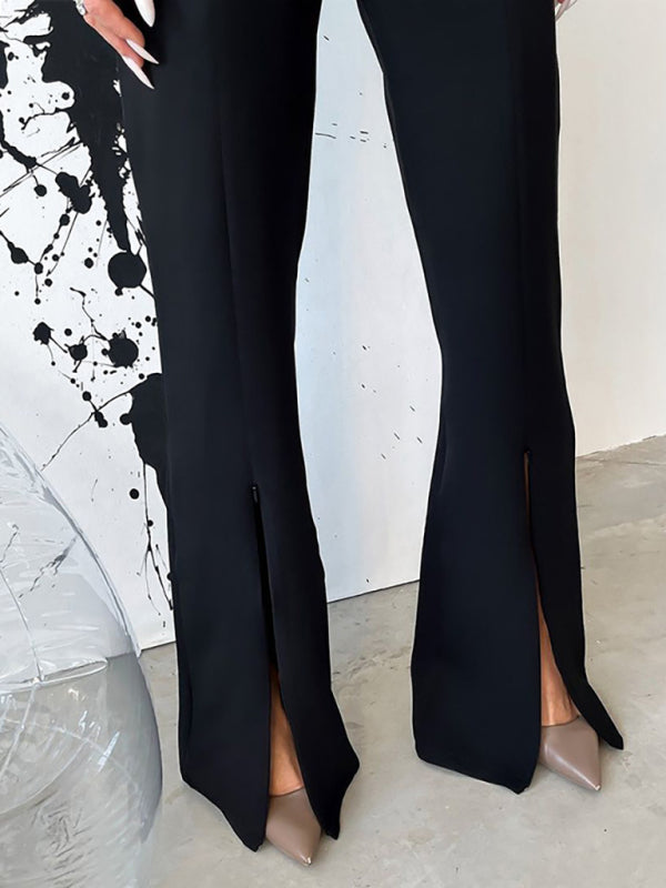 Women's fashionable temperament lapel suit
