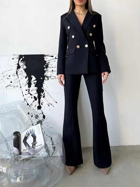Women's fashionable temperament lapel suit