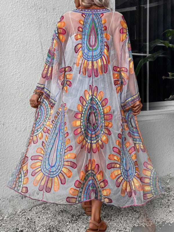 New Beach Lace Cardigan Bikini Swimsuit Cover-Up